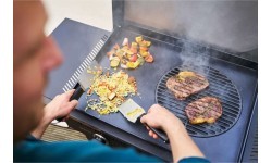 Char-Broil Versa-Tile gas grill with griddle