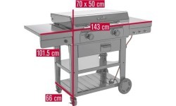 Gāzes grils ar plātni Char-Broil Versa-Tile