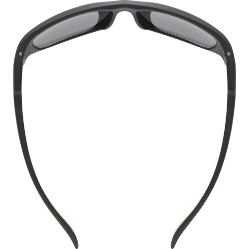 Uvex Sportstyle 514 Glasses, Black Matt / Mirror Silver