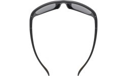 Uvex Sportstyle 514 Glasses, Black Matt / Mirror Silver