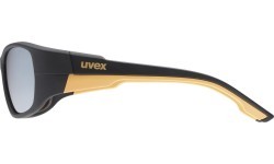 Brilles Uvex Sportstyle 514 black matt / mirror silver
