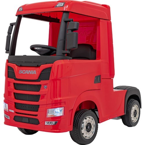 Электромобиль Scania R-Serie, красный