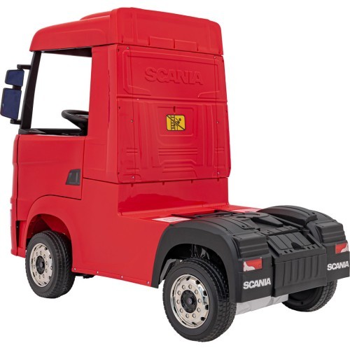 Электромобиль Scania R-Serie, красный