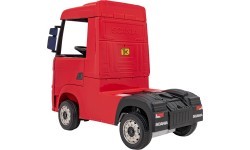 Электромобиль Scania R-Serie, красный