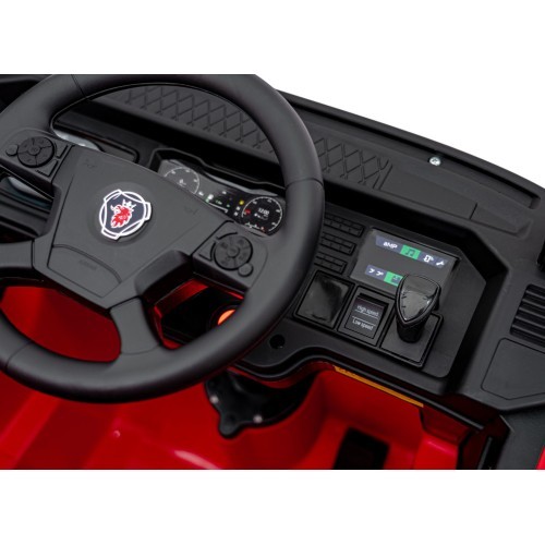Elektromobilis Scania R-Serie, sarkans