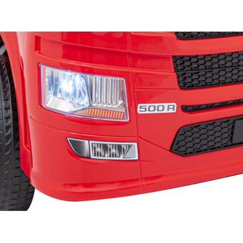 Электромобиль Scania R-Serie, красный