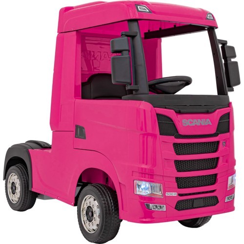 Электромобиль Scania R-SERIE, розовый