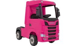 Электромобиль Scania R-SERIE, розовый