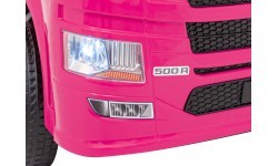 Электромобиль Scania R-SERIE, розовый