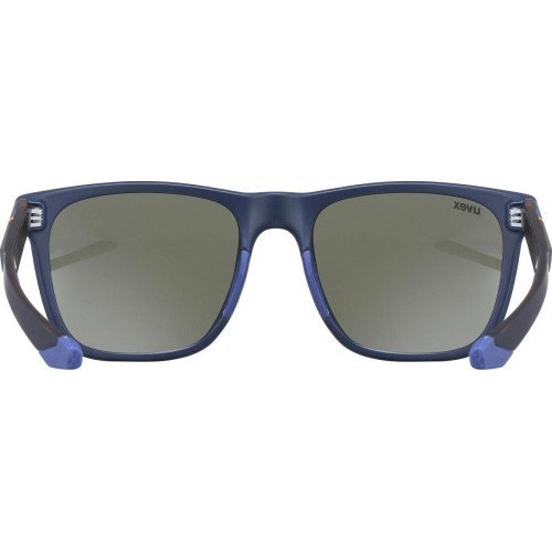 Uvex lgl 42 sunglasses blue mat havanna / litemirror silver