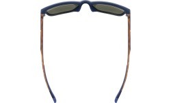 Uvex lgl 42 sunglasses blue mat havanna / litemirror silver