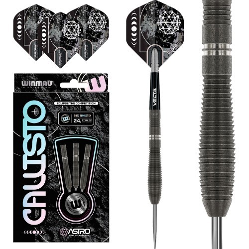 Winmau Callisto 2 90% tungsten steel tip darts
