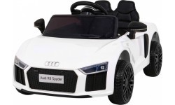Elektromobilis Audi R8, balts