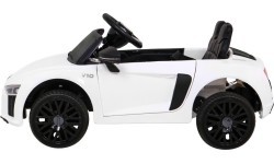 Elektromobilis Audi R8, balts