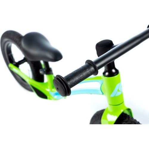 Līdzsvara velosipēds Karbon First green-blue
