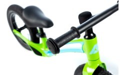 Līdzsvara velosipēds Karbon First green-blue