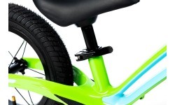 Līdzsvara velosipēds Karbon First green-blue