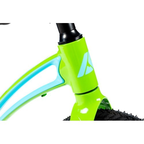 Līdzsvara velosipēds Karbon First green-blue