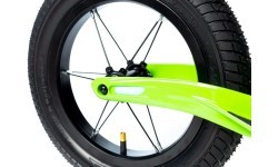 Līdzsvara velosipēds Karbon First green-blue
