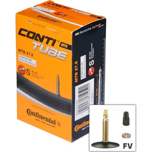 Continental Tube 27.5x1.75/2.50 (47/62-584) FV 42mm