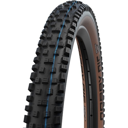 Riepa Schwalbe Nobby Nic Evolution 29" x 2.40" (62-622) // E-50, bezkameras TL Easy, salokāma, brūna sāna