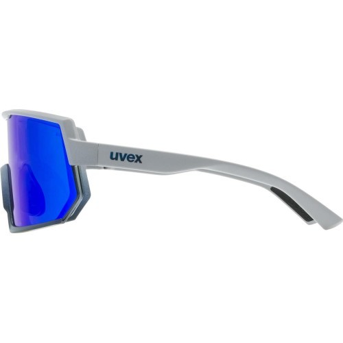 Uvex Sportstyle 235 glasses rhino-deep space mat / mirror blue
