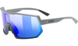 Brilles Uvex Sportstyle 235 rhino-deep space mat / mirror blue