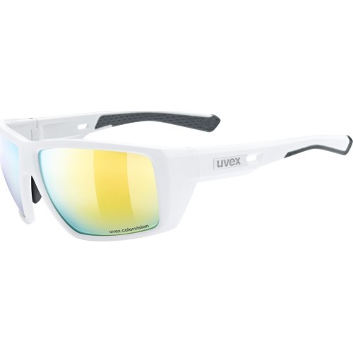 Brilles Uvex mtn venture CV white matt / mirror gold