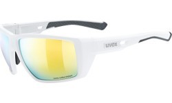 Uvex mtn venture CV Glasses White Matt / Mirror Gold