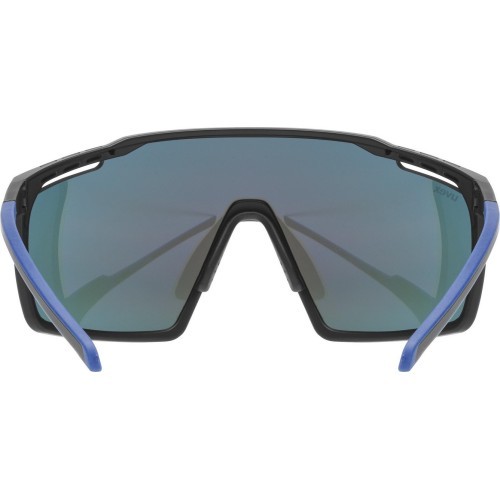 Brilles Uvex mtn perform black-blue matt / mirror blue