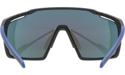 Brilles Uvex mtn perform black-blue matt / mirror blue