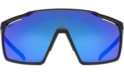 Brilles Uvex mtn perform black-blue matt / mirror blue
