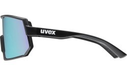 Uvex Sportstyle 235 glasses, black matt / mirror lavender