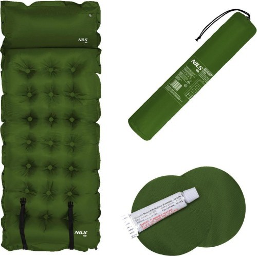 NC4018  DARK GREEN SELF-INFLATING MAT NILS CAMP