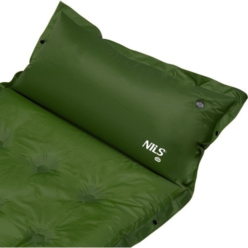 Tumši zaļš pašpiepūšamais paklājiņš NC4018 Nils Camp