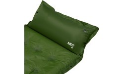 Темно-зеленый самонадувающийся коврик NC4018 Nils Camp