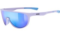 Brilles Uvex sportstyle 515 lavender matt / mirror blue