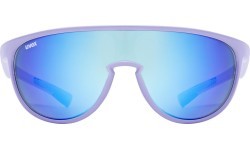 Brilles Uvex sportstyle 515 lavender matt / mirror blue