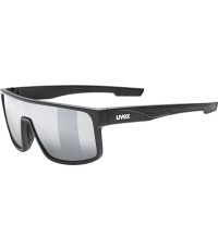 Brilles Uvex LGL 51 black matt / mirror silver