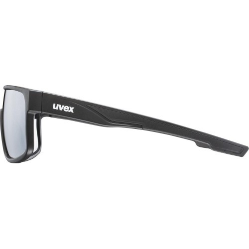 Uvex LGL 51 black matt / mirror silver glasses