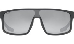 Uvex LGL 51 black matt / mirror silver glasses