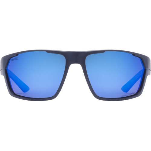 Brilles Uvex sportstyle 233 P deep space matt / mirror blue