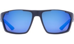 Очки Uvex sportstyle 233 P deep space matt / mirror blue