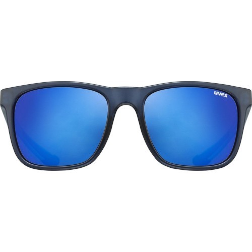 Uvex LGL 42 Sunglasses Blue Grey Mat / Mirror Blue