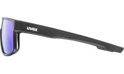 Uvex LGL 51 Glasses Black Matt / Mirror Green