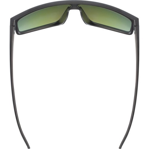 Uvex LGL 51 Glasses Black Matt / Mirror Green