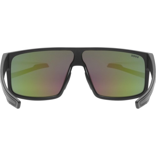 Uvex LGL 51 Glasses Black Matt / Mirror Green