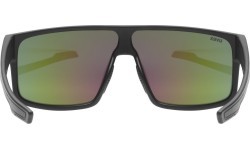 Brilles Uvex LGL 51 Black Matt / Mirror Green