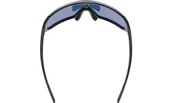 Uvex sportstyle 237 brilles, black matt / mirror red