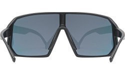 Uvex sportstyle 237 brilles, black matt / mirror red